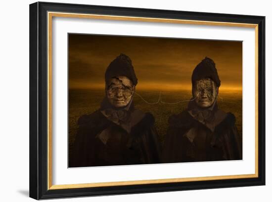 Twin sisters-Johan Lilja-Framed Giclee Print