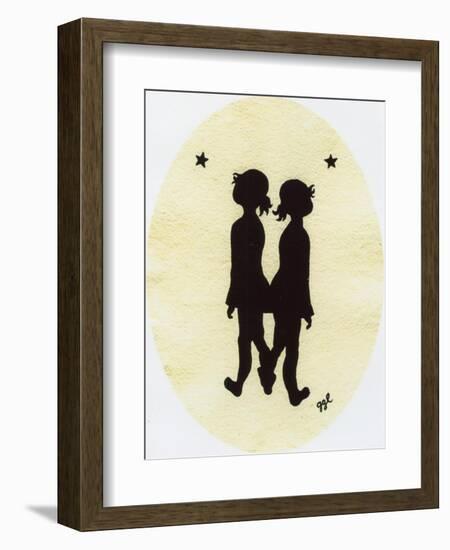 Twin Stars, 2009-Bella Larsson-Framed Giclee Print