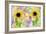 Twin Sunflowers A1-Ata Alishahi-Framed Giclee Print