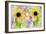 Twin Sunflowers A1-Ata Alishahi-Framed Giclee Print