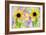Twin Sunflowers A1-Ata Alishahi-Framed Giclee Print