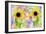 Twin Sunflowers A1-Ata Alishahi-Framed Giclee Print