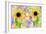 Twin Sunflowers A1-Ata Alishahi-Framed Giclee Print