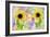 Twin Sunflowers A1-Ata Alishahi-Framed Giclee Print