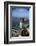 Twin Towers under Construction-null-Framed Photographic Print