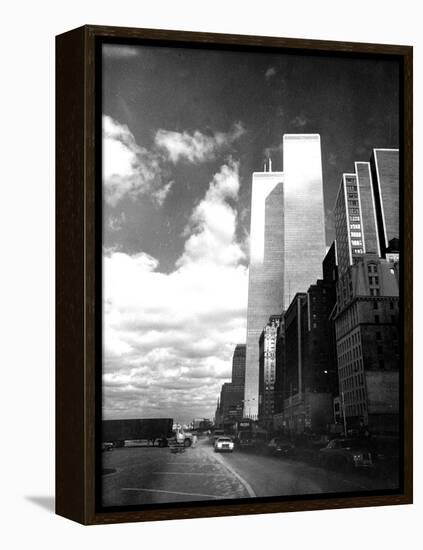 Twin Towers, World Trade Center (WTC), New York-null-Framed Stretched Canvas