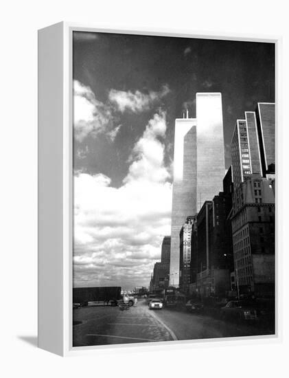 Twin Towers, World Trade Center (WTC), New York-null-Framed Stretched Canvas