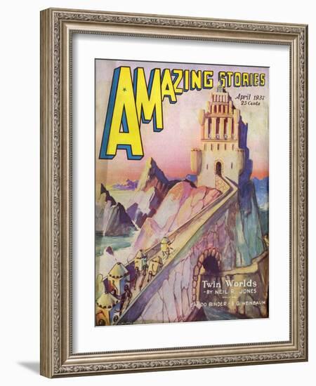 Twin Worlds-Leo Morey-Framed Art Print