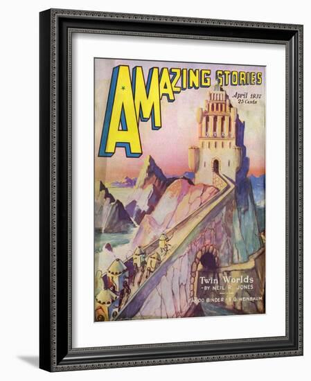 Twin Worlds-Leo Morey-Framed Art Print