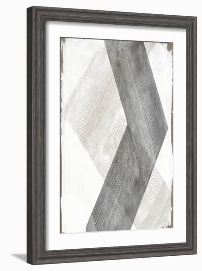 Twine Chevron-PI Studio-Framed Art Print