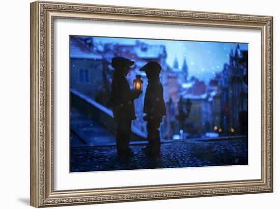 Twinkle Twinkle Little Flame-Tatyana Tomsickova-Framed Photographic Print