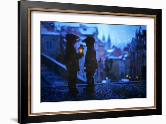 Twinkle Twinkle Little Flame-Tatyana Tomsickova-Framed Photographic Print