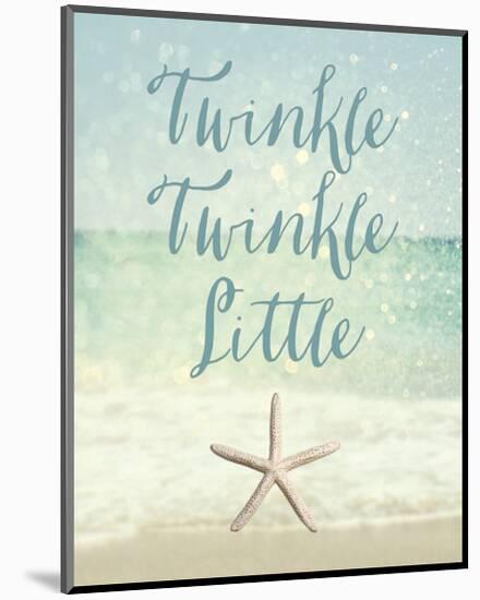 Twinkle Twinkle Little Star(fish)-Sparx Studio-Mounted Art Print