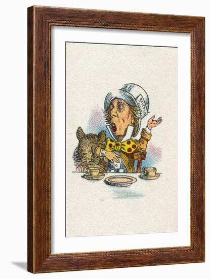 Twinkle, Twinkle, Said the Hatter, 1930-John Tenniel-Framed Giclee Print