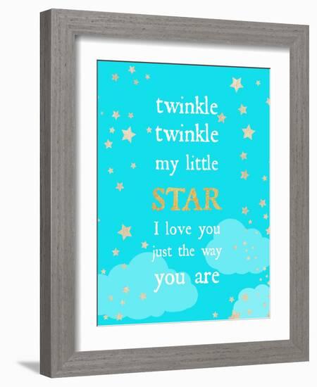 Twinkle Twinkle-Bella Dos Santos-Framed Art Print