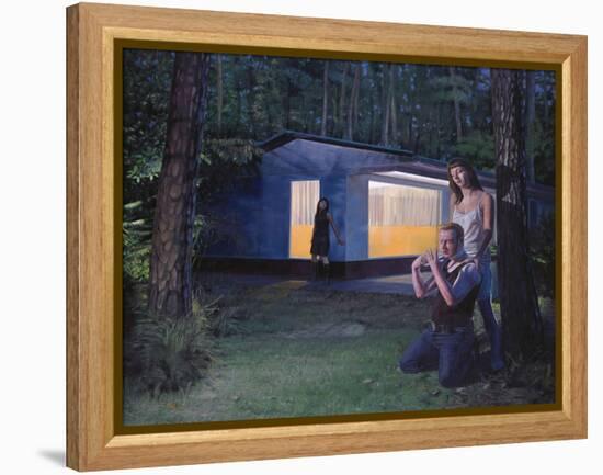 Twins, 2008-Aris Kalaizis-Framed Premier Image Canvas