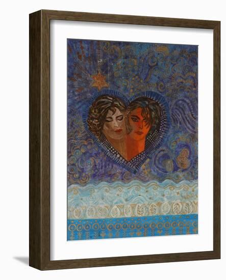 Twinsouls, 2007-Sabira Manek-Framed Giclee Print