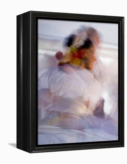 Twirling Female Dancer, San Miguel De Allende, Mexico-Nancy Rotenberg-Framed Premier Image Canvas