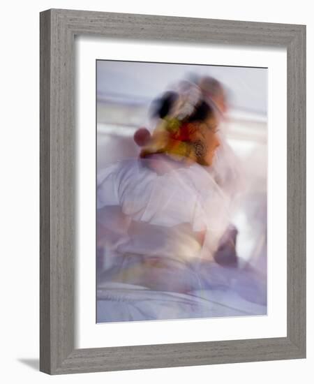 Twirling Female Dancer, San Miguel De Allende, Mexico-Nancy Rotenberg-Framed Photographic Print