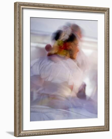 Twirling Female Dancer, San Miguel De Allende, Mexico-Nancy Rotenberg-Framed Photographic Print