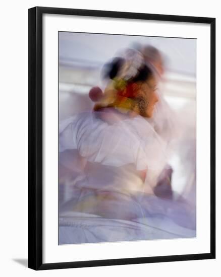 Twirling Female Dancer, San Miguel De Allende, Mexico-Nancy Rotenberg-Framed Photographic Print