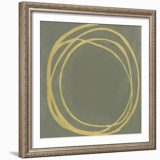 Twist I (gray-green)-Cathe Hendrick-Framed Art Print