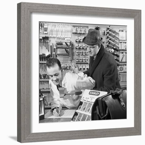 Twist Your Arm for an Order, 1967-Michael Walters-Framed Photographic Print