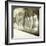 Twisted Columns in the Cloister, Basilica of St Paul Outside the Walls, Rome, Italy-Underwood & Underwood-Framed Photographic Print