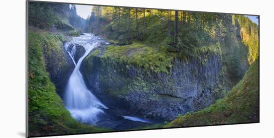 Twister Falls and Canyon on Eagle Creek, Columbia Gorge, Oregon, USA-Gary Luhm-Mounted Photographic Print