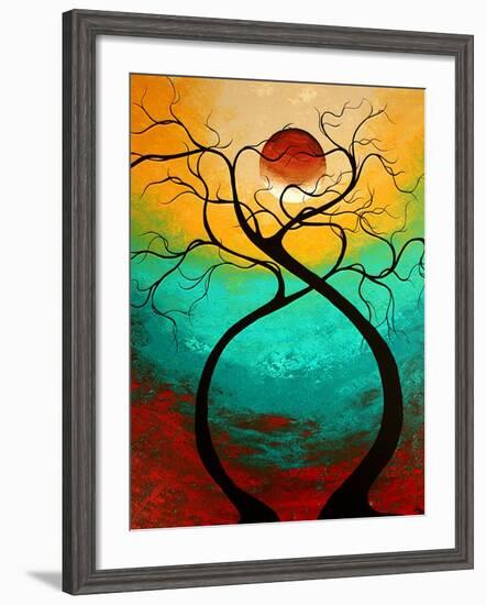 Twisting Love-Megan Aroon Duncanson-Framed Art Print