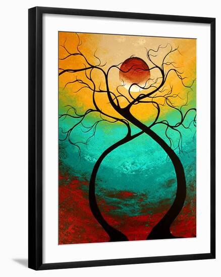 Twisting Love-Megan Aroon Duncanson-Framed Art Print