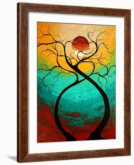 Twisting Love-Megan Aroon Duncanson-Framed Art Print