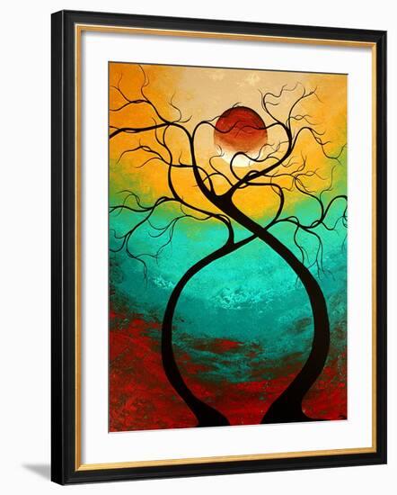 Twisting Love-Megan Aroon Duncanson-Framed Art Print