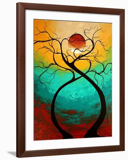 Twisting Love-Megan Aroon Duncanson-Framed Premium Giclee Print