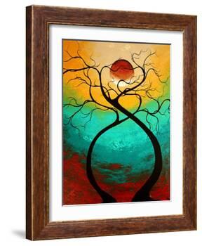 Twisting Love-Megan Aroon Duncanson-Framed Art Print