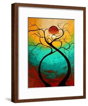 Twisting Love-Megan Aroon Duncanson-Framed Art Print