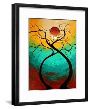 Twisting Love-Megan Aroon Duncanson-Framed Art Print
