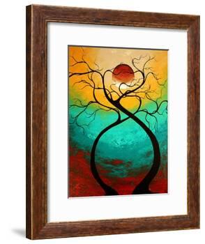 Twisting Love-Megan Aroon Duncanson-Framed Art Print