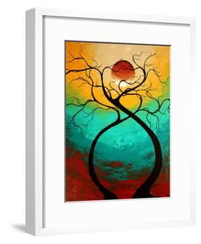 Twisting Love-Megan Aroon Duncanson-Framed Art Print