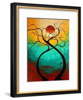 Twisting Love-Megan Aroon Duncanson-Framed Art Print