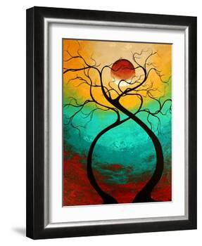 Twisting Love-Megan Aroon Duncanson-Framed Art Print