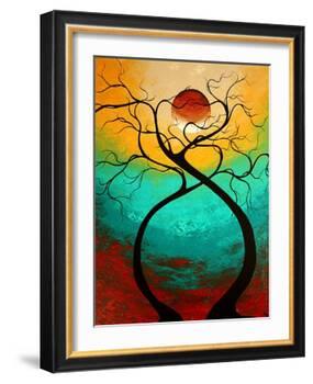 Twisting Love-Megan Aroon Duncanson-Framed Art Print