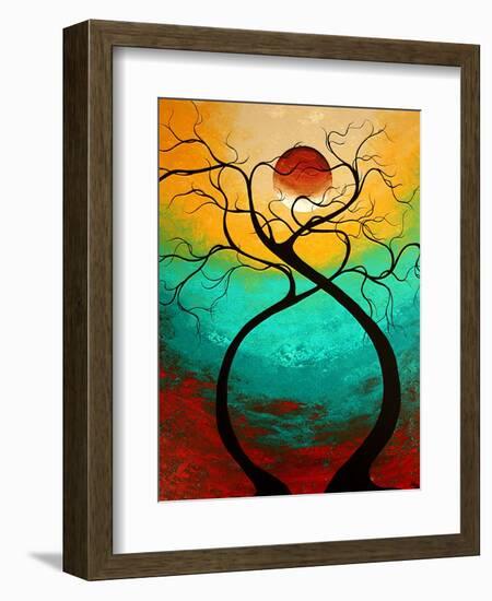 Twisting Love-Megan Aroon Duncanson-Framed Art Print