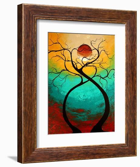 Twisting Love-Megan Aroon Duncanson-Framed Art Print