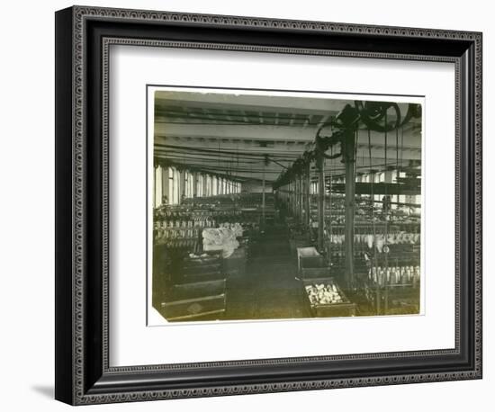 Twisting, Reeling and Winding Room, Leas Spinning Mill, 1923-English Photographer-Framed Photographic Print