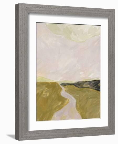 Twisting Terrain-Kristine Hegre-Framed Giclee Print