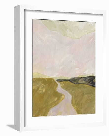 Twisting Terrain-Kristine Hegre-Framed Giclee Print