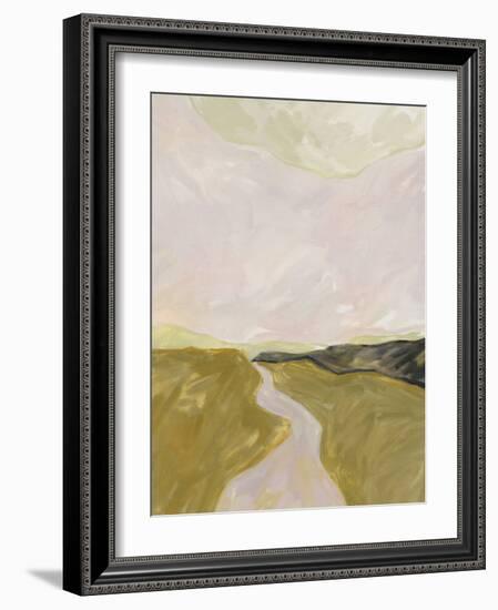 Twisting Terrain-Kristine Hegre-Framed Giclee Print