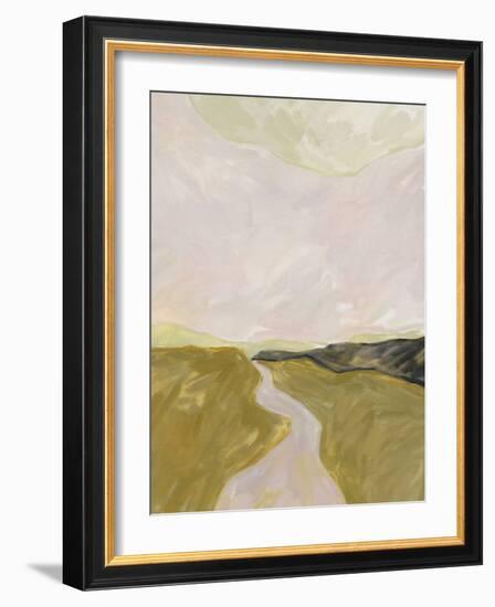 Twisting Terrain-Kristine Hegre-Framed Giclee Print