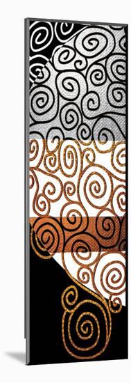 Twisting Whirly Swirls after Klimt-Michael Timmons-Mounted Art Print